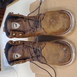 Redwing Irish Setter men's safety toe boots. Size 9